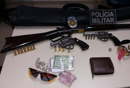Militares prendem dupla com armas e munições em Girau do Ponciano