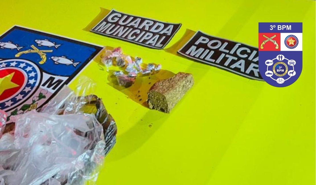 Jovem tenta fugir da polícia em bicicleta para não ser preso em Teotônio Vilela