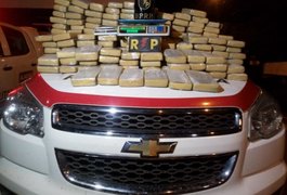 Polícia apreende cerca de 200 quilos de maconha no Eustáquio Gomes, Maceió