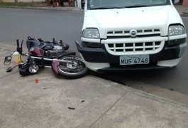 Condutor com sinais de embriaguez causa acidente em Arapiraca