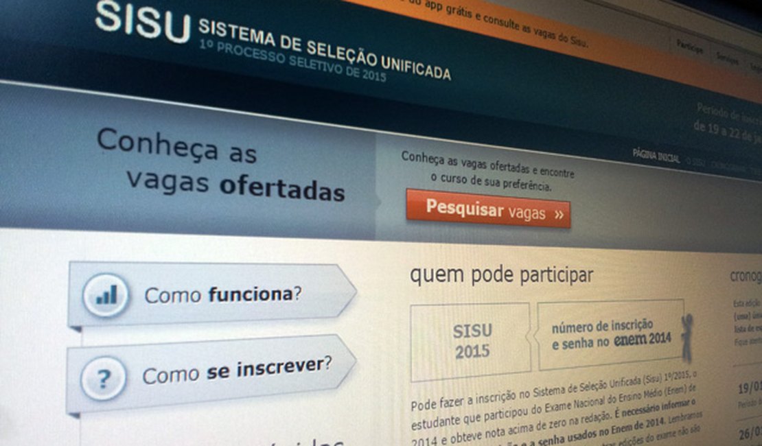 Sisu abre inscrição para 238 mil vagas; veja dúvidas e respostas