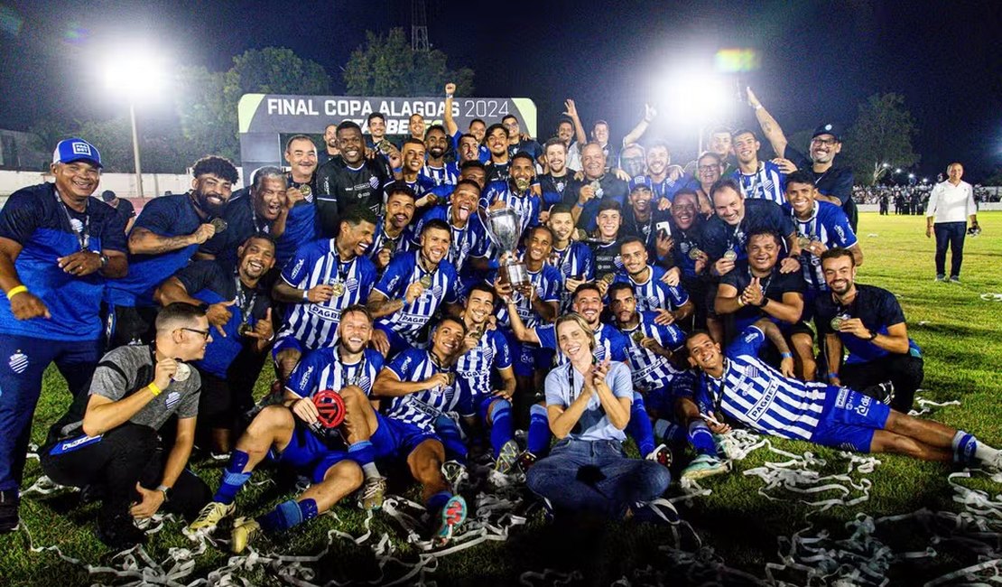 CSA derrota o Penedense fora de casa e conquista título da Copa Alagoas 2024