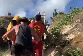 Vídeo. Mergulhador é socorrido após se afogar na Lagoa do Pau