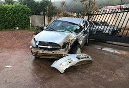 Motorista com sinais de embriaguez e sem CNH se envolve em batida com carreta em Satuba