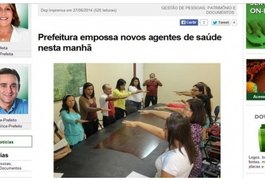 Prefeitura de Arapiraca emite nota com errata sobre publicação de posse de servidores