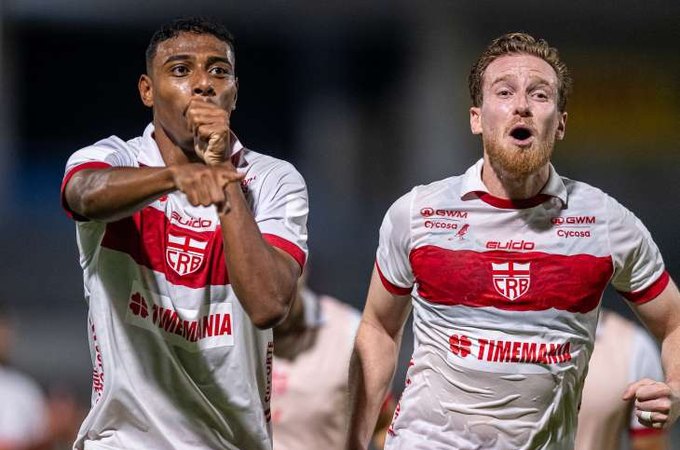 CRB vence o Atlético-GO por 3 a 1 e cola no G6 da Série B