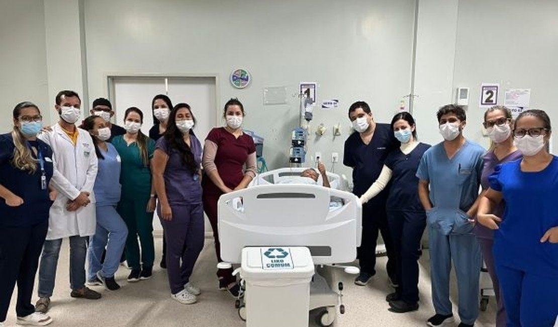 Unidade AVC do HEA salva vida de paciente de Estrela de Alagoas e comemora 50ª trombólise