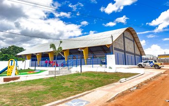 Inauguração de Ginásio de Esportes na Baixa da Onça