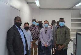 Comitiva de Guiné conhece sistema do Instituto de Identificação de Alagoas