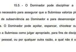 Em meio à ação contra seguradora, advogado anexa ‘contrato de submissão’ estilo ’50 tons de cinza’