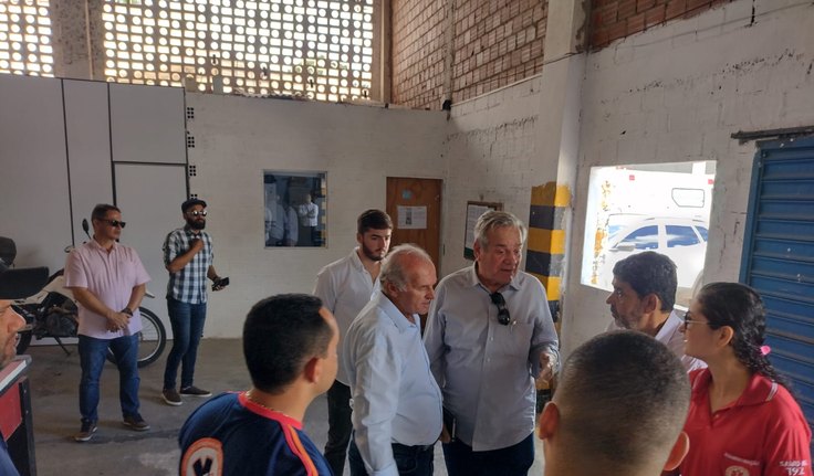 Vídeo. Vice-governador visita Unidade do SAMU e garante melhorias nas condições de trabalho