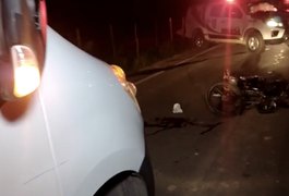 Colisão entre motos deixa feridos na AL-115, em Arapiraca