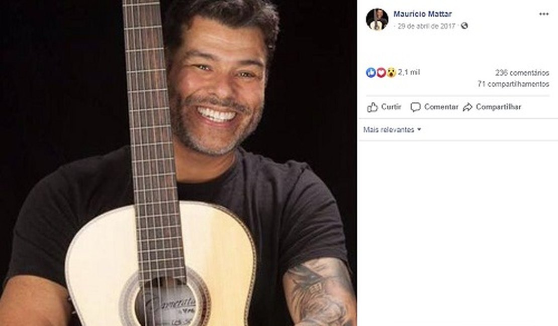 Ator Maurício Mattar sofre infarto e passará por procedimento cirúrgico