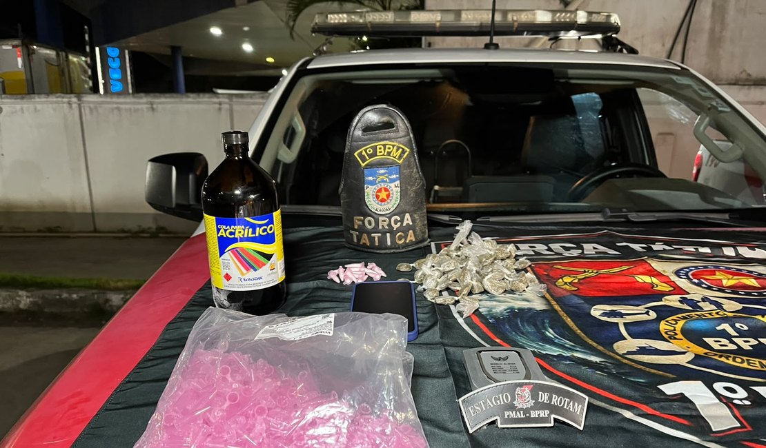 Ação policial prende suspeito de tráfico de drogas e investigado por homicídio no Pontal da Barra