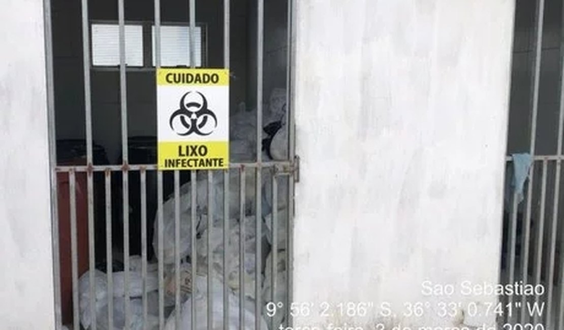 Prefeitura é multada em R$ 30 mil por armazenamento indevido de resíduo perigoso de Hospital