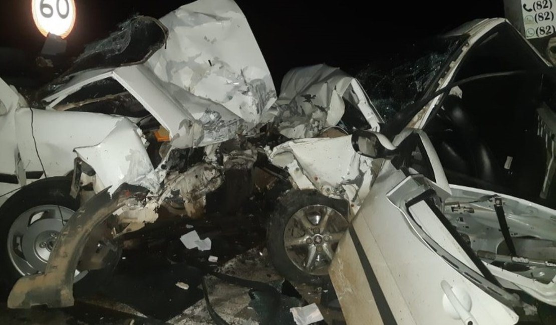 Vídeo. Um  morre e três ficam feridos em grave acidente na BR 316, no Agreste