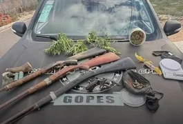 Dupla é presa por suspeita de tráfico durante operação de Carnaval em Olho d’Água Grande