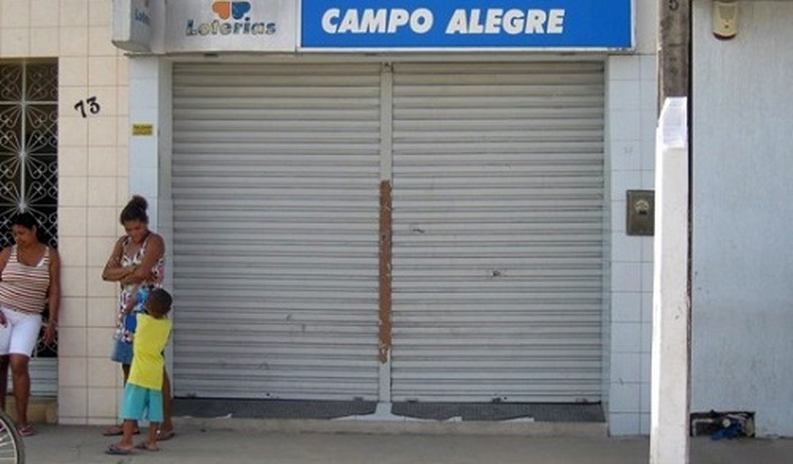 Casa Lotérica de Campo Alegre é arrombada na madrugada desta terça-feira (08)