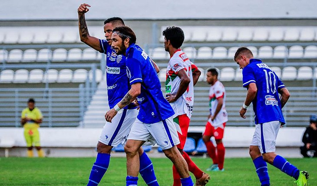 Com gol de Patrick Fabiano, CSA vence o CEO por 1 a 0 no Rei Pelé