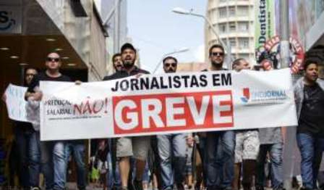 Empresas de comunicação de Alagoas divulgam nota de esclarecimento sobre a greve dos jornalistas