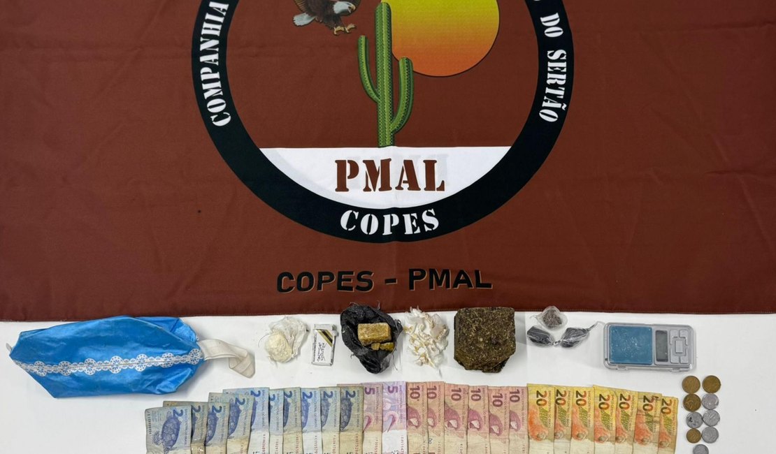 PM apreende 29 armas de fogo e 11 kg de drogas na última semana de maio em Alagoas