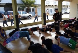 3º BPM promove curso de defesa pessoal vigilantes da empresa Reviver