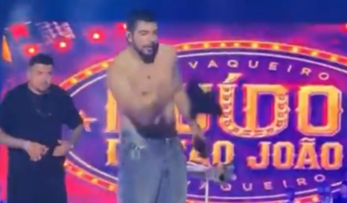 VÍDEO: Nattan faz show bêbado em cidade cearense e pede desculpas ao público