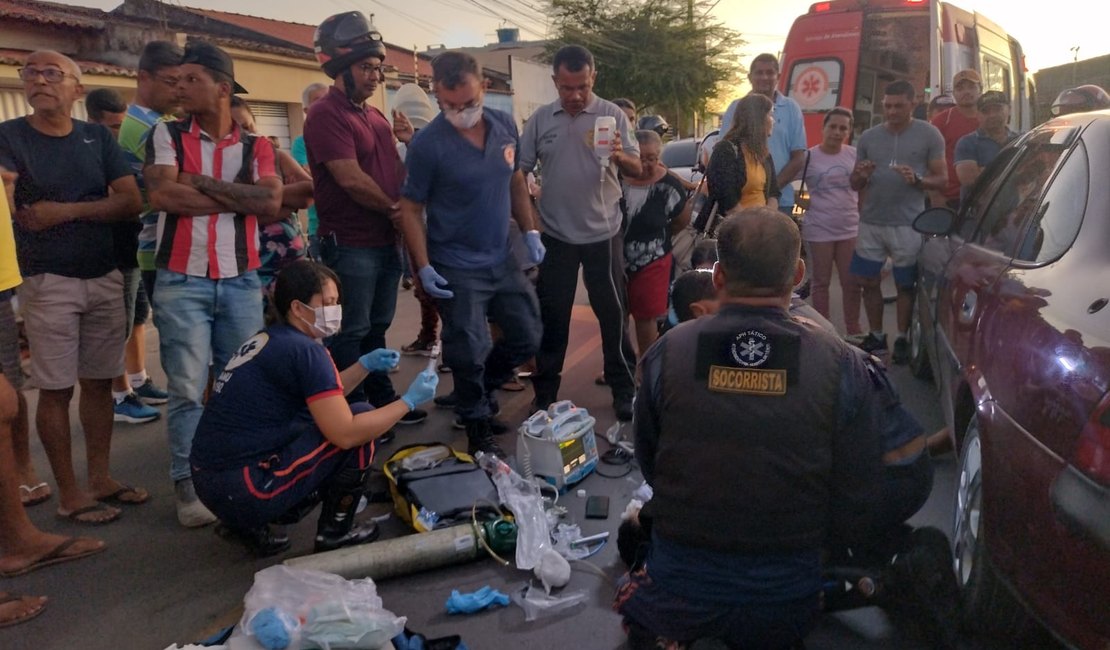Motorista de aplicativo passa mal e morre enquanto é socorrido no trânsito, em Arapiraca