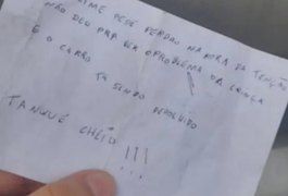 Após roubar carro, ladrão se arrepende e devolve veículo com bilhete de desculpas e tanque cheio: 'O crime pede perdão'