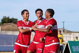 Copa Alagoas: CRB aplica goleada de 5 a 1 no Coruripe