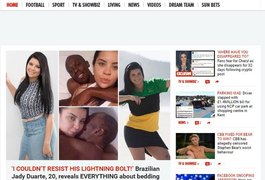 Jady Duarte, que ficou com Usain Bolt, vira notícia em sites internacionais
