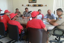 Polícia Militar se reúne com categoria dos transportes rodoviários após atentados a ônibus