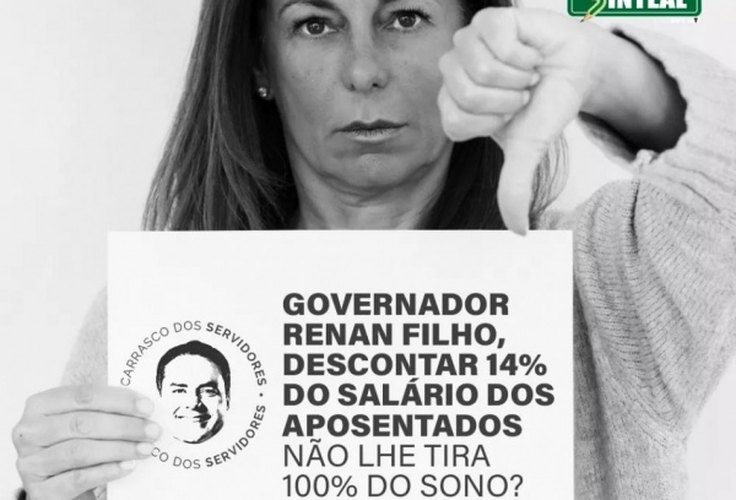 Sinteal programa ato de protesto contra o governo de Alagoas, na próxima sexta-feira (24)