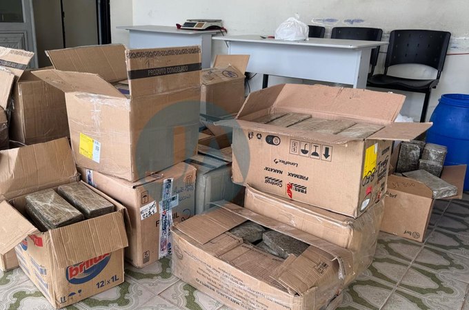 Cerca de 400kg de maconha são apreendidos em chácara às margens da AL-220, em Arapiraca