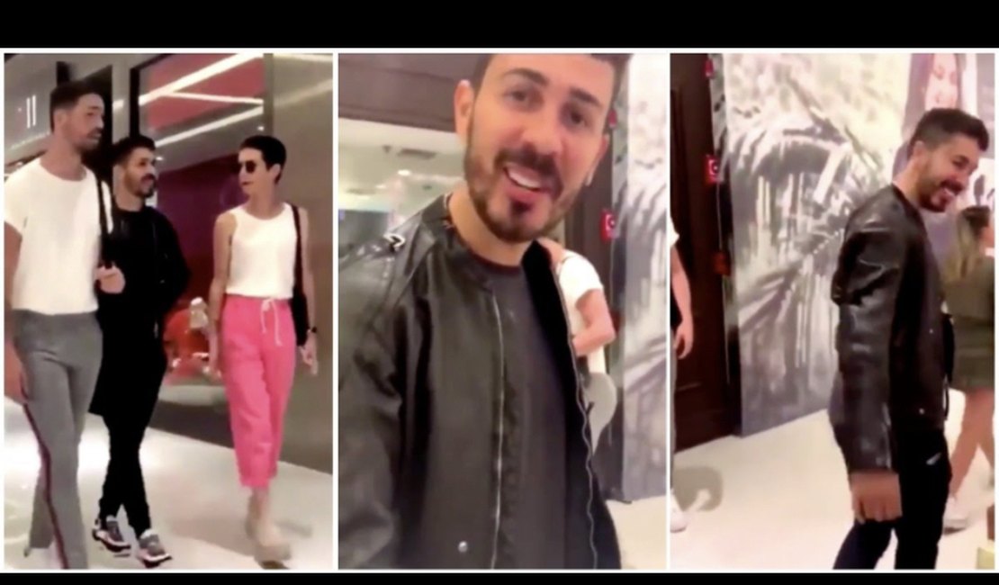 Dupla debocha de Carlinhos Maia em shopping e humorista reage