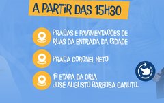 Com show de Calcinha Preta, prefeito Lucas Santos recebe governador Paulo Dantas para entrega de obras em Traipu