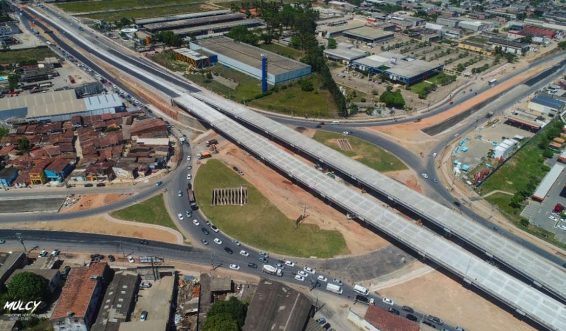 Governo abre Viaduto da PRF e túneis para tráfego de veículos nesta terça-feira (22)