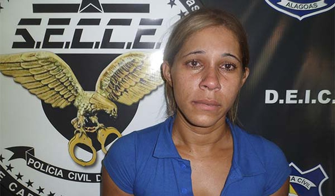 Polícia Civil prende mulher que mandou matar marido, em AL