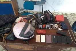 Rádio Patrulha recupera diversos celulares roubados na zona rural de Arapiraca