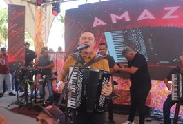 Vídeo. Retomada do Cultura na Praça reúne público com show de Amazan em Arapiraca