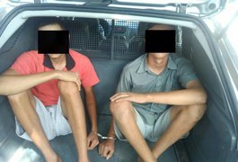 Menores são apreendidos com arma de fogo, em Arapiraca