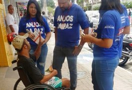 Anjos da Paz acolhem dependente químico em busca ativa em Arapiraca