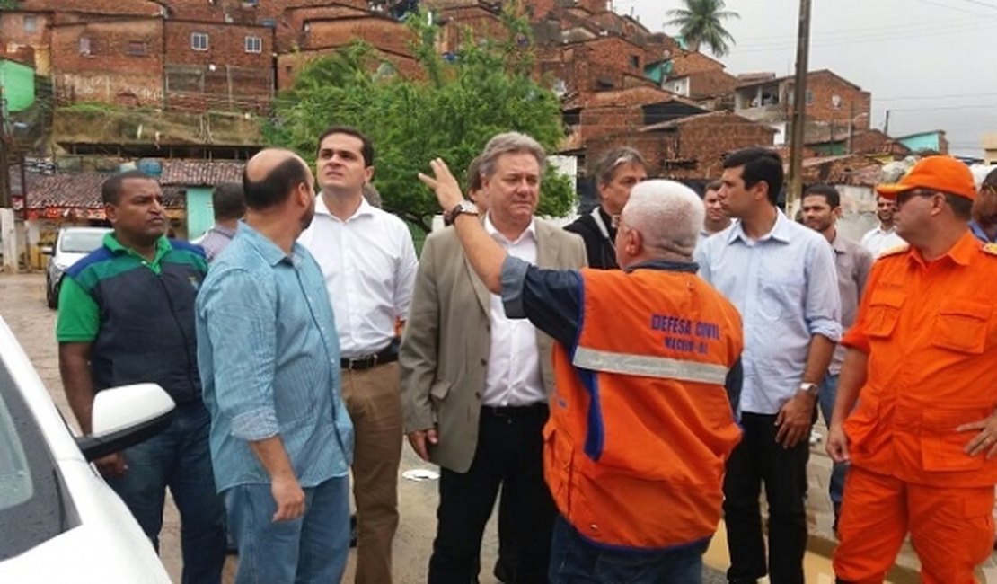 Equipe do Ministério das Cidades visita áreas afetadas pelas chuvas