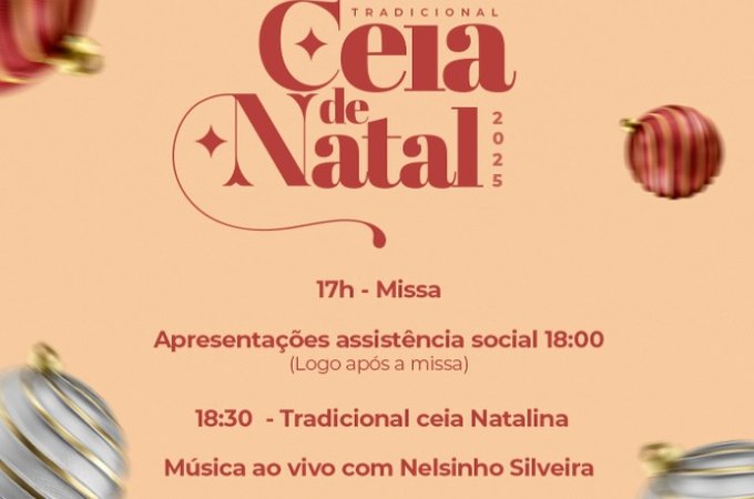 Com fé, união e solidariedade, Prefeitura de Coité do Nóia realiza tradicional Ceia de Natal 2025
