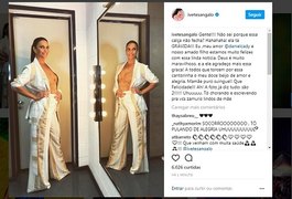 Ivete Sangalo anuncia gravidez de gêmeos, aos 45