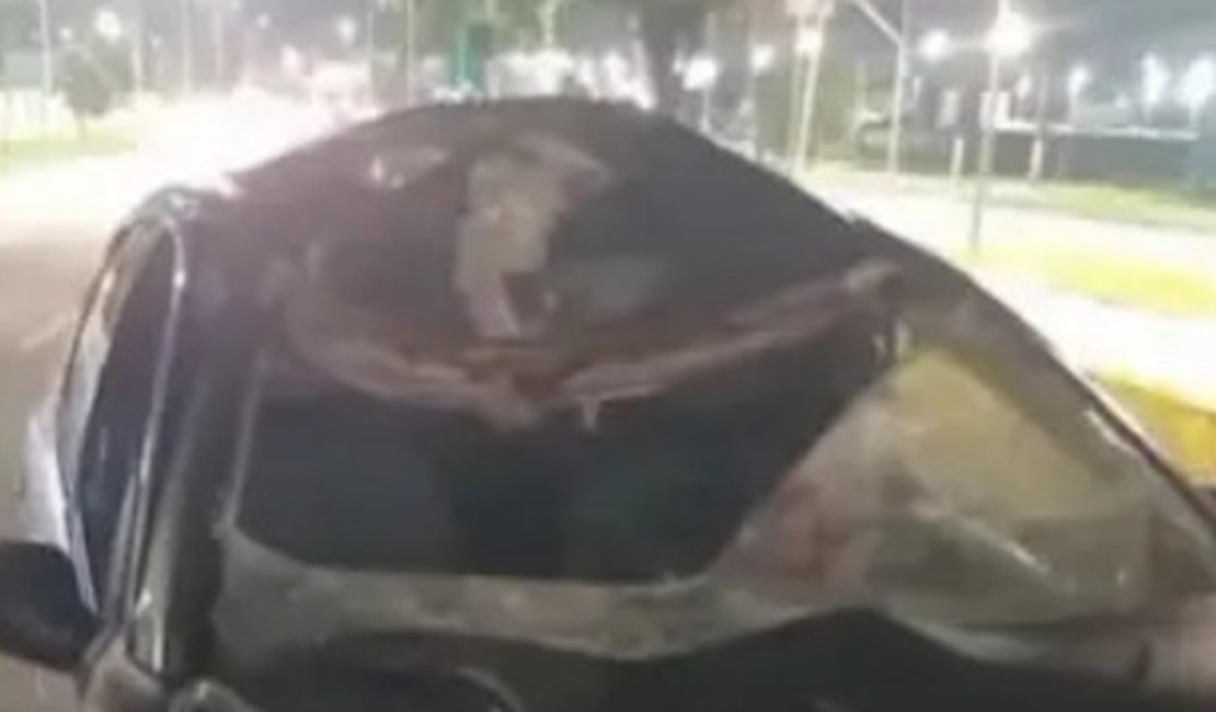 Homem morre ao ser atropelado por carro na parte alta de Maceió