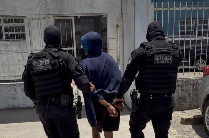 Pelopes prende 'CJ', suspeito de integrar organização criminosa em São Miguel dos Milagres