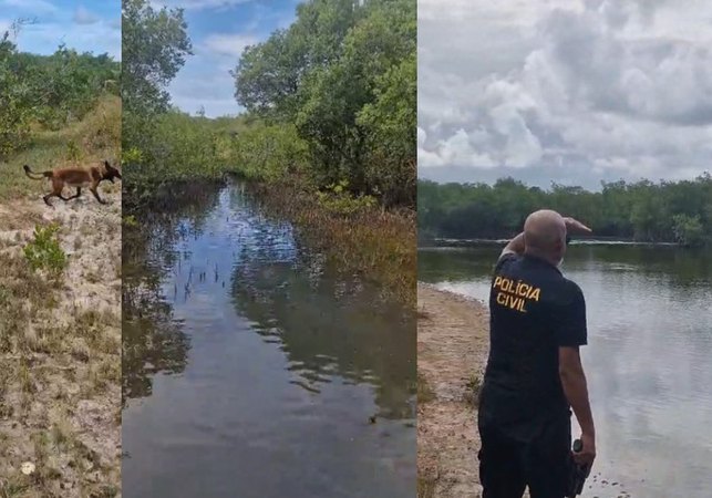 Operação investiga suposto cemitério clandestino em Coruripe; ossada é encontrada durante buscas