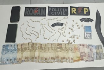 PM encontra drogas e flagra cativeiro de animais durante ação no Sertão alagoano