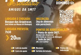 SMTT promove pedal solidário para ajudar famílias em situação de vulnerabilidade